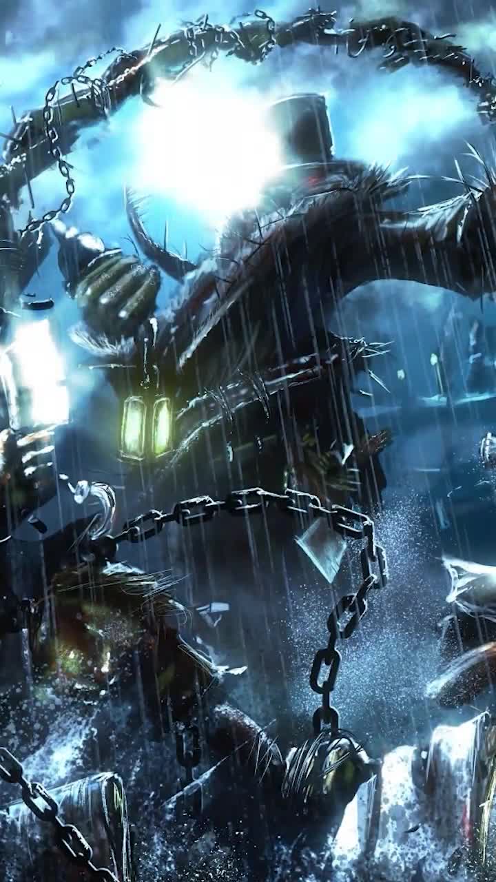 iPhone and Android The Hunter And Eileen The Crow Bloodborne Phone Live Wallpaper