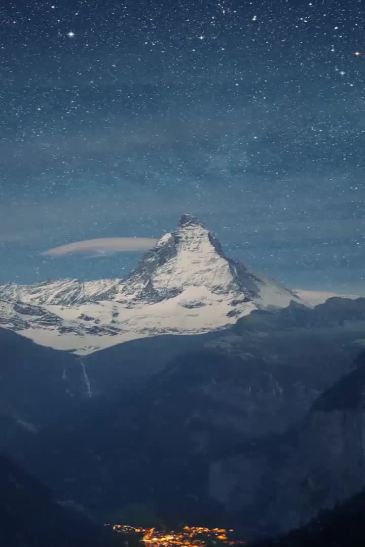 Live Swiss Alps Phone Wallpaper to iPhone and Android