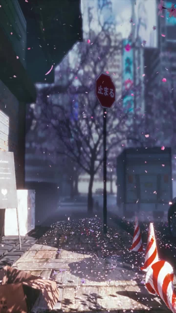 Live Phone Cherry Blossom Japan Street Wallpaper To iPhone And Android