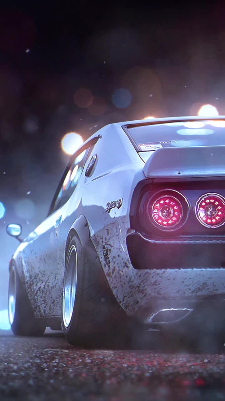 iPhone and Android Nissan Skyline 2000 Gt R Live Phone Wallpaper