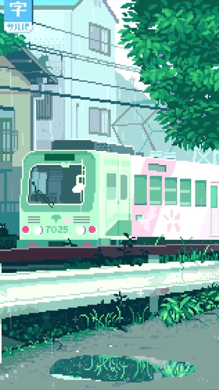 iPhone and Android Japan Rainy Day Live Phone Wallpaper