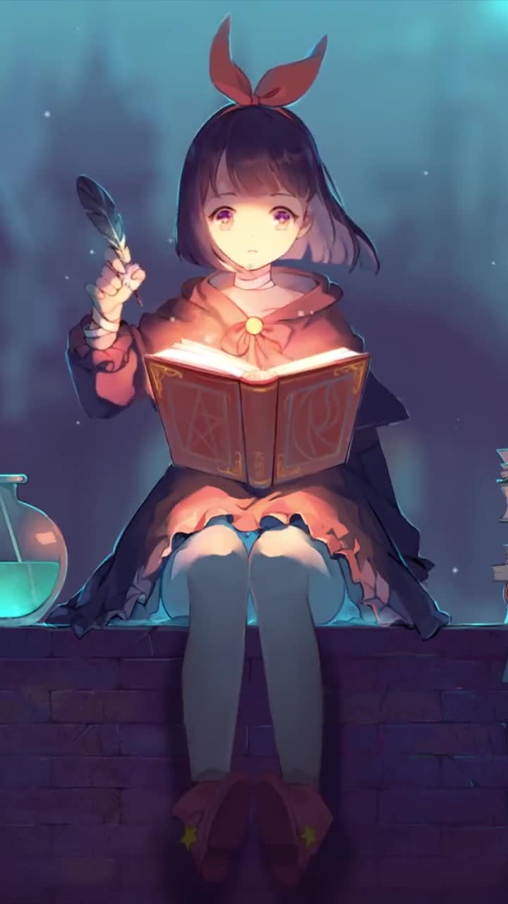 Live Phone Tower Of Saviors Cute Witch Anime Wallpaper For iPhone And Android