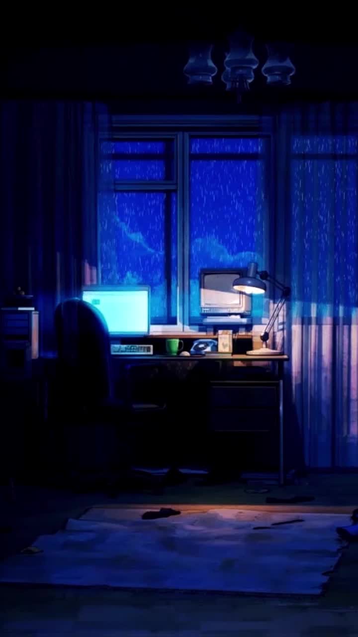 Live Phone Computer Rain Pixel Wallpaper To iPhone And Android