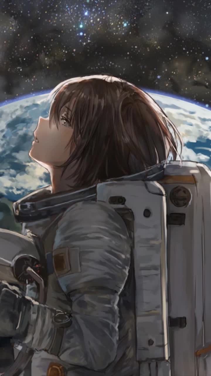 iPhone and Android Lost In The Galaxy Live Phone Wallpaper