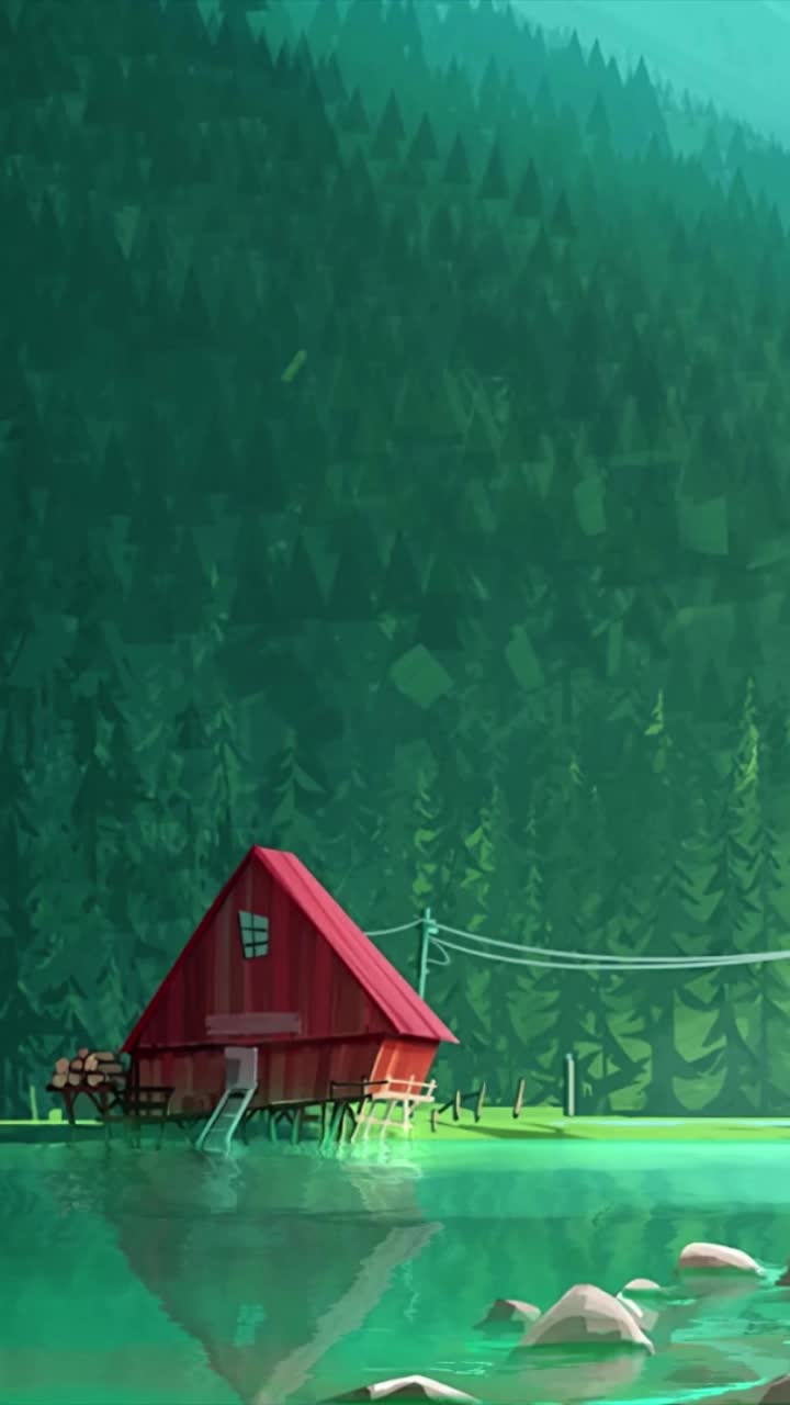 Live Phone Cute Cabin Wallpaper To iPhone And Android