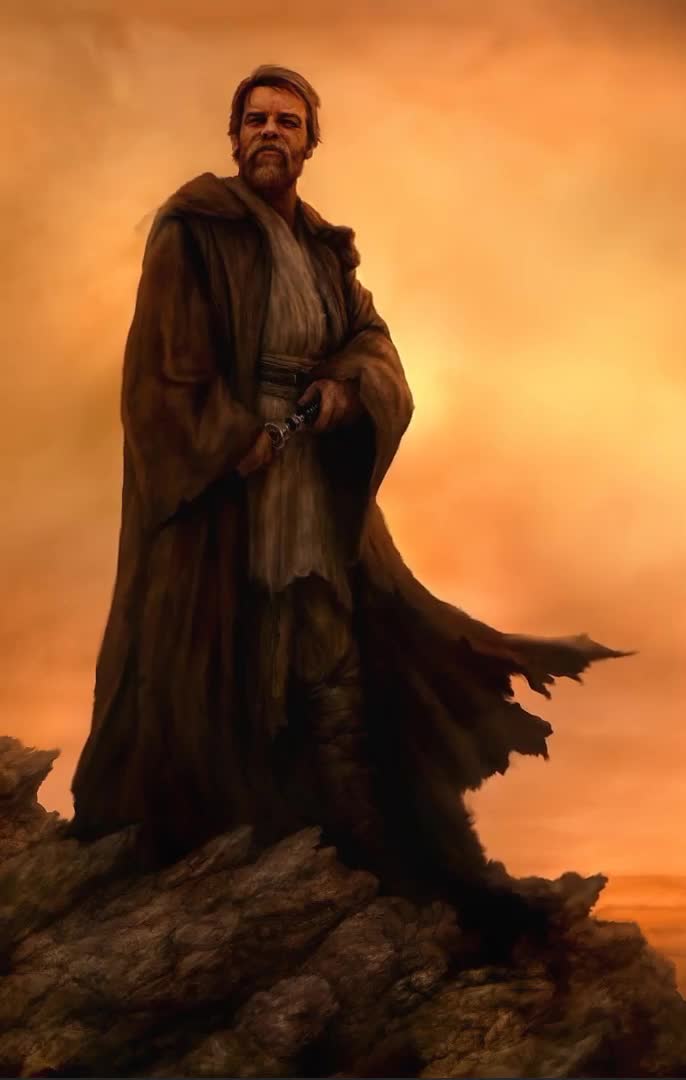 iPhone  Android Obi Wan Star Wars Live Phone Wallpaper
