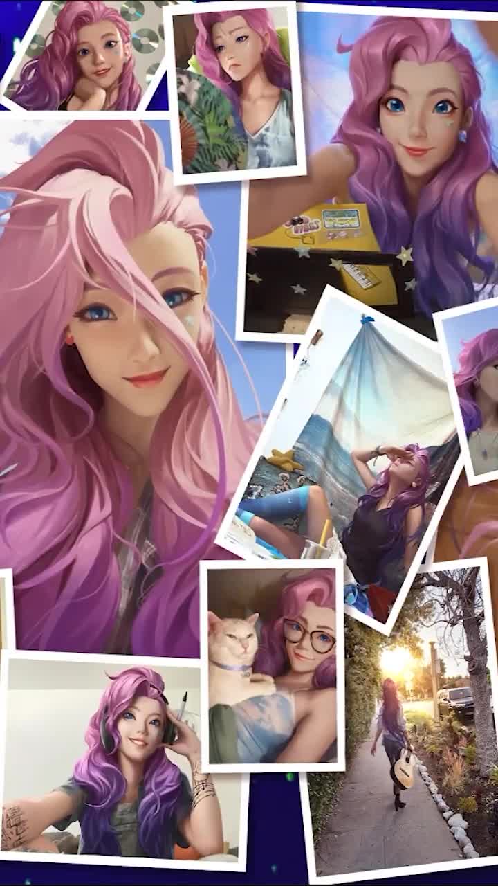 iPhone and Android League Of Legends Seraphines Photographs Phone Live Wallpaper