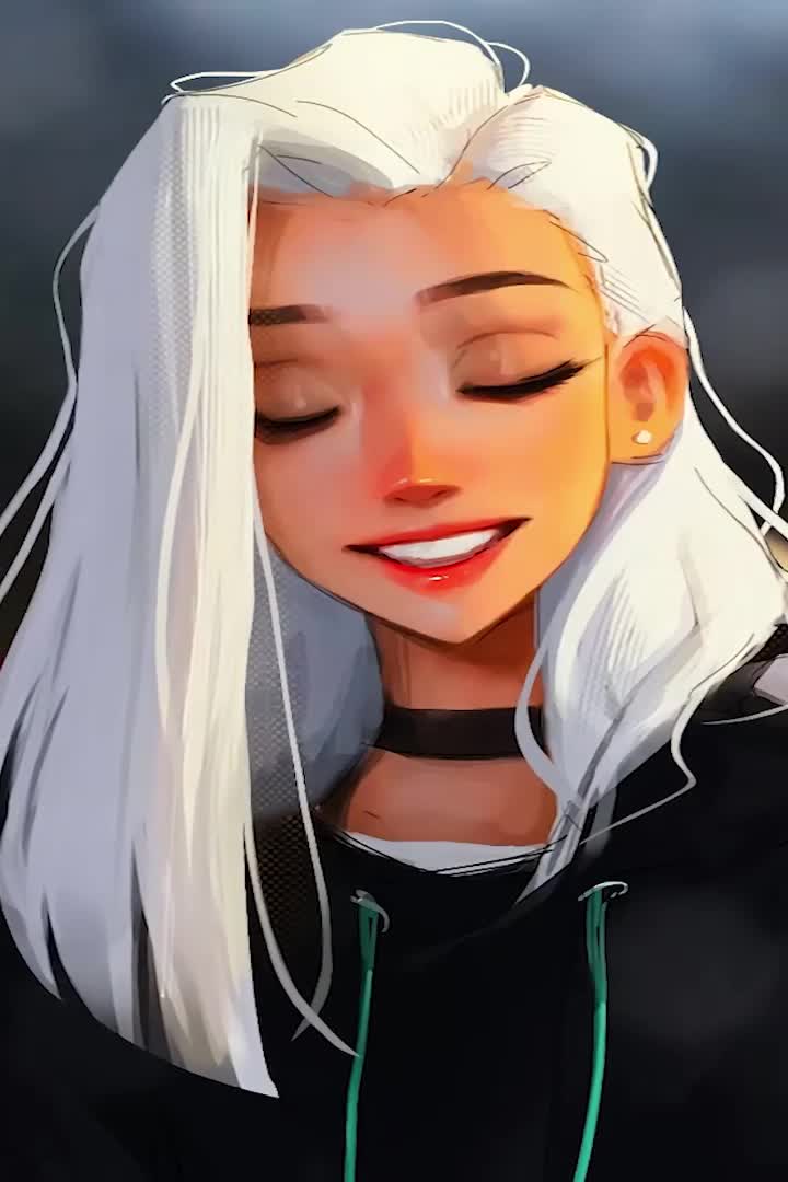 Chill Girl For iPhone Wallpaper