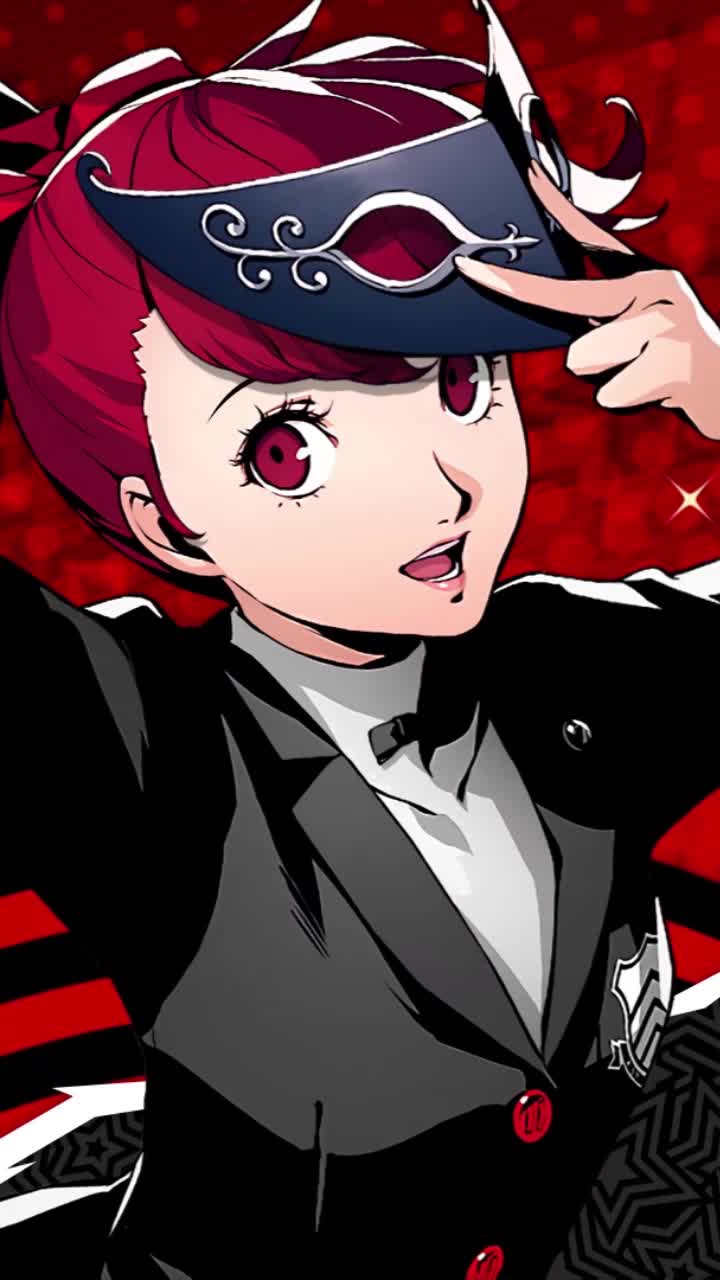 iPhone and Android Kasumi Yoshizawa Persona 5 Royal Live Phone Wallpaper