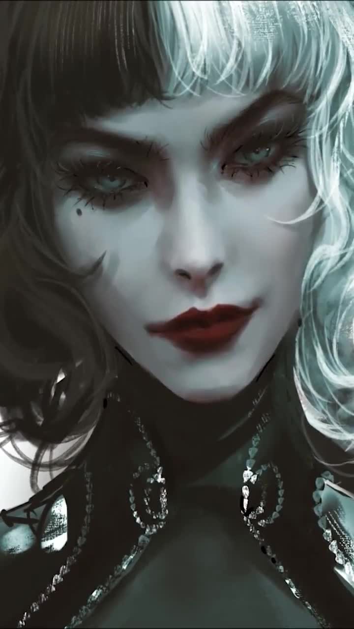 iPhone  Android Cruella De Vil Emma Stone Phone Live Wallpaper