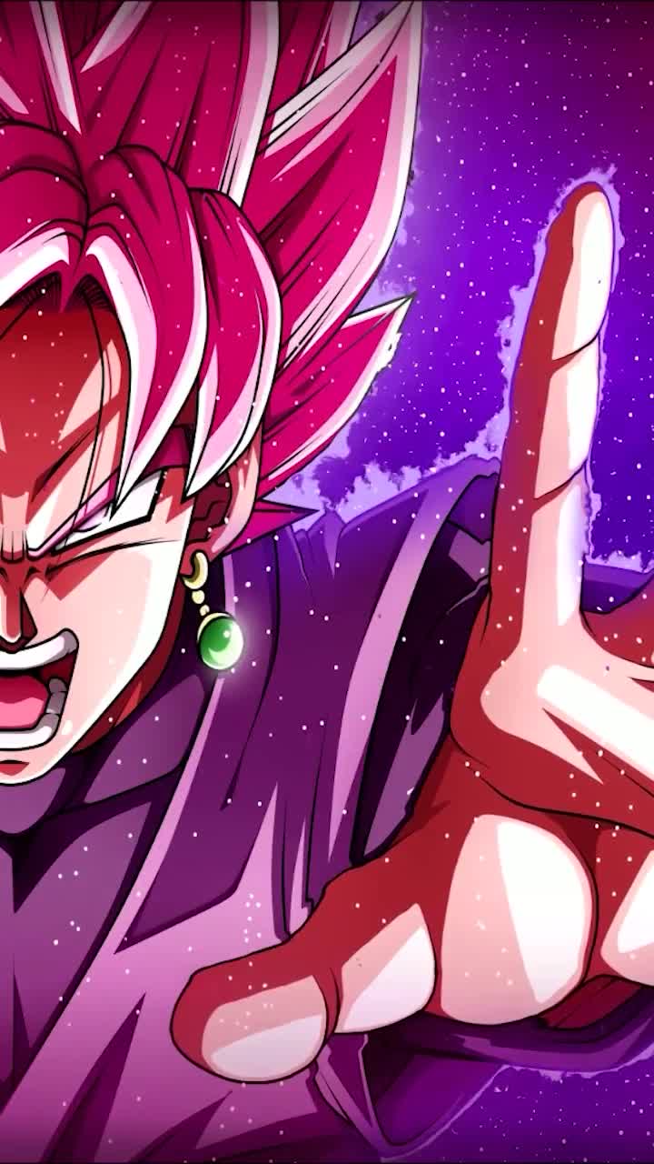 Android  iOS iphone Mobile Super Saiyan Rose Free Live Wallpaper
