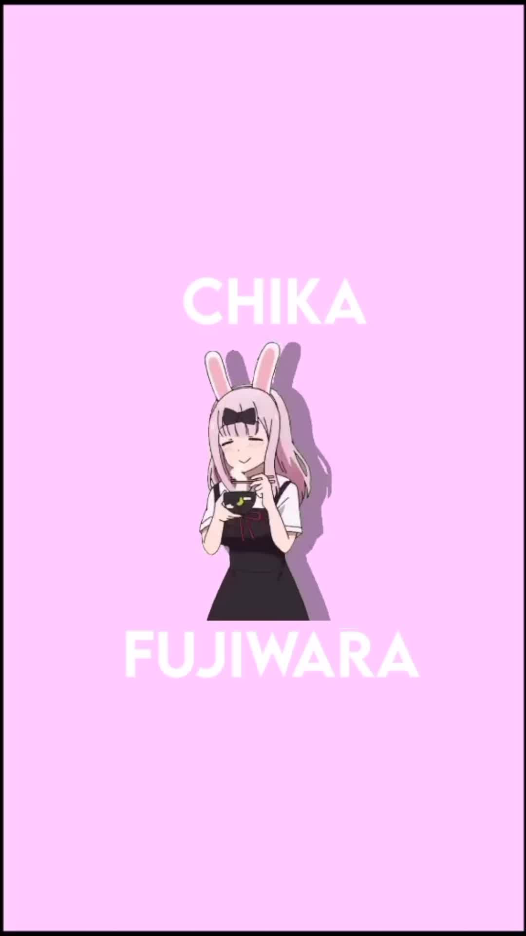 Cool Free Chika Fujiwara Nime Android iPhone Live Phone Wallpaper