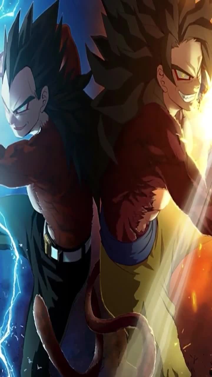 iPhone  Android Goku And Vegeta Dragon Ball Super Saiyan Phone Live Wallpaper