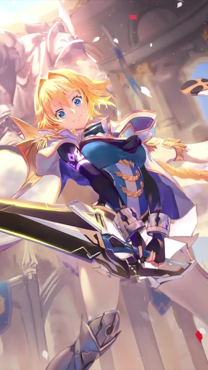 iPhone and Android Hangyakusei Million Arthur Live Phone Wallpaper