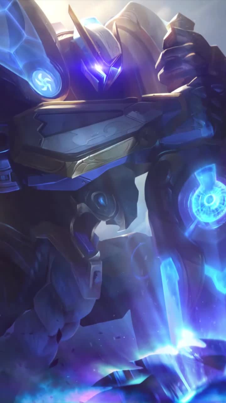 iPhone and Android Mecha Kingdom Garen League Of Legends Live Phone Wallpaper