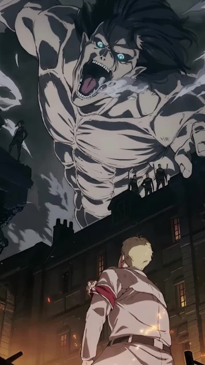 Android  iOS iphone Mobile Eren Yeager Titan Free Live Wallpaper