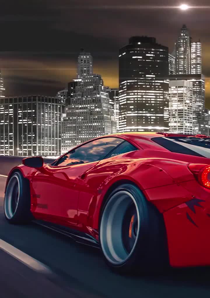 Ferrari458 Phone Wallpaper To Iphone And Android