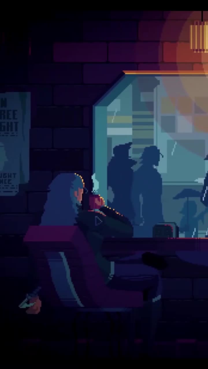 iPhone and Android Rainy Mood Persona 5 Live Phone Wallpaper