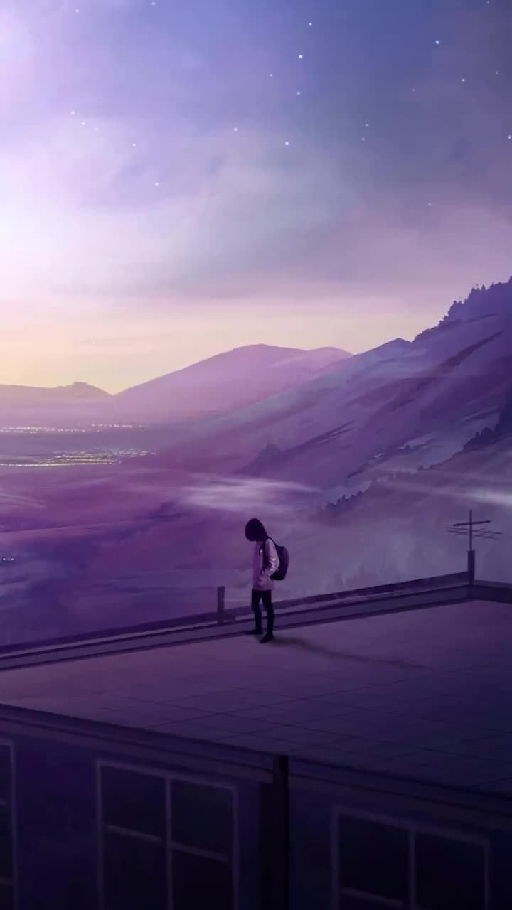 iPhone  Android City View Fantasy Phone Live Wallpaper