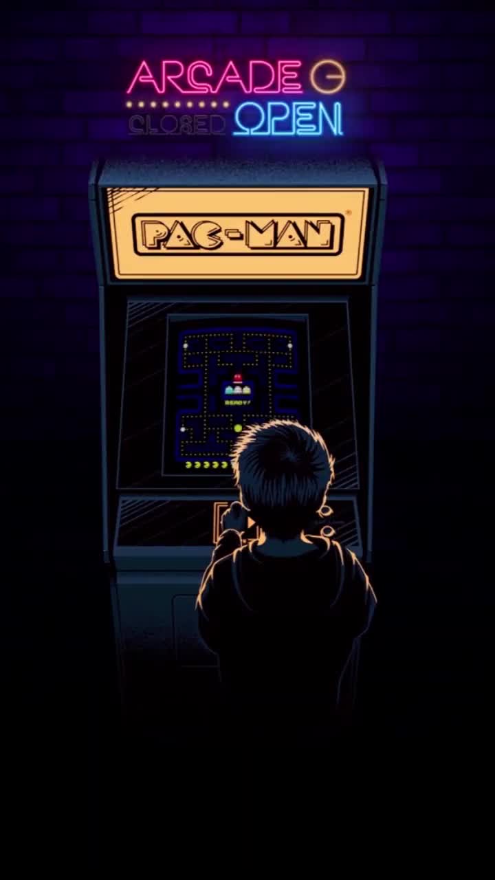 Live Phone Retro Arcade Pac Man Wallpaper To iPhone And Android