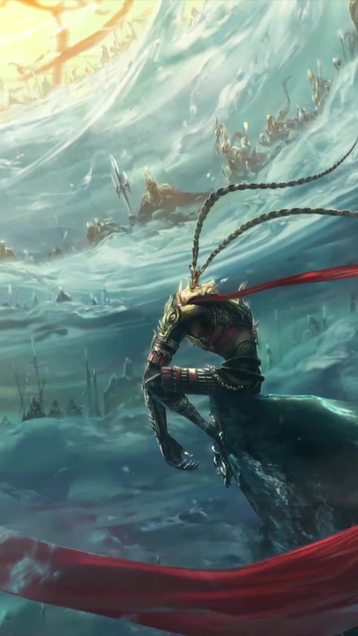 iPhone and Android Monkey King Live Phone Wallpaper