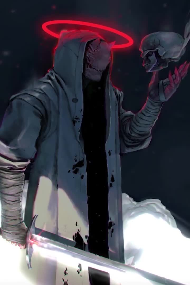 Red Halo Live Phone Wallpaper 