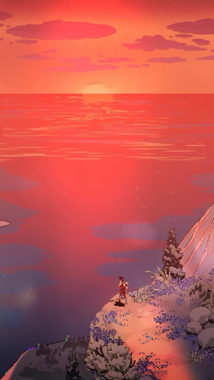 iPhone and Android Hades Sunrise After Killing Aid Phone Live Wallpaper