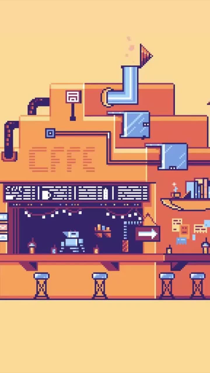 Live Phone Coffee Shop Stand Wallpaper To iPhone And Android