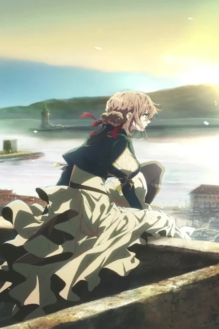 Iphone And Android Violet Phone Live Wallpaper