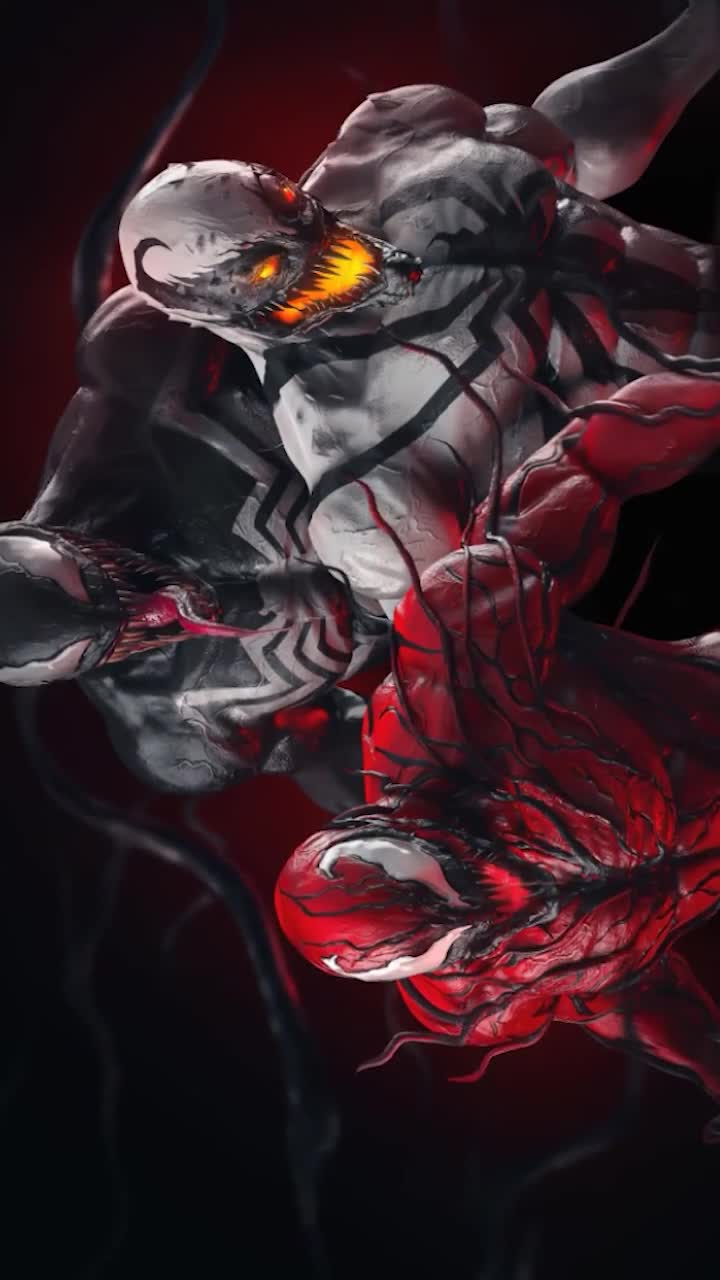 iPhone And Android Venom Three Comics Phone Live Wallpaper