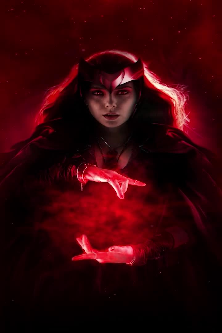 The Scarlet Witch Live Phone Wallpaper