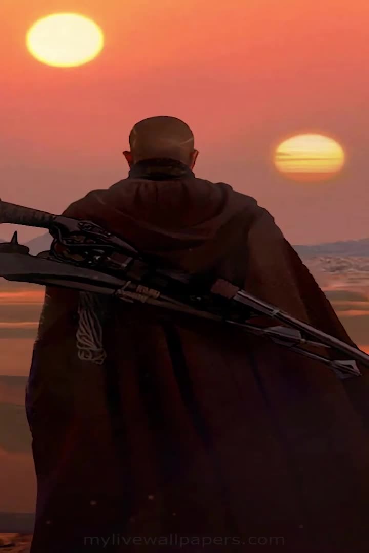 Iphone And Android Book Of Boba Fett Phone Live Wallpaper