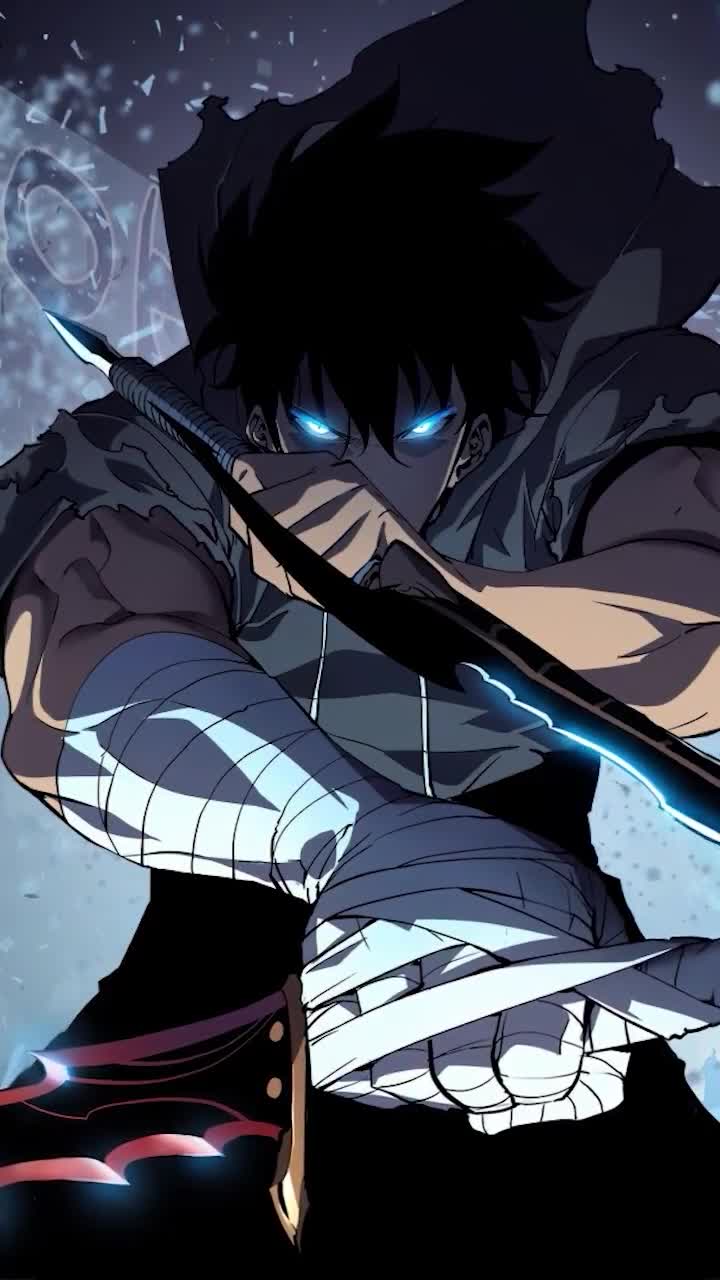 iPhone And Android Sung Jin Woo Solo Leveling Phone Live Wallpaper