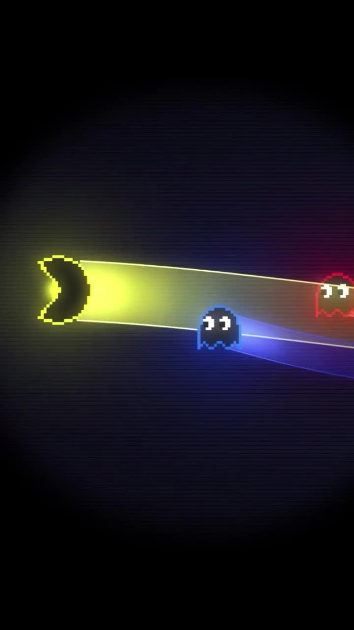 iPhone and Android Pac Man Live Phone Wallpaper