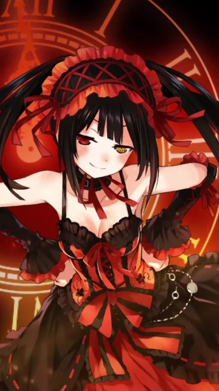 Android  iOS iphone Mobile Date A Live Tokisaki Kurumi Free Live Wallpaper