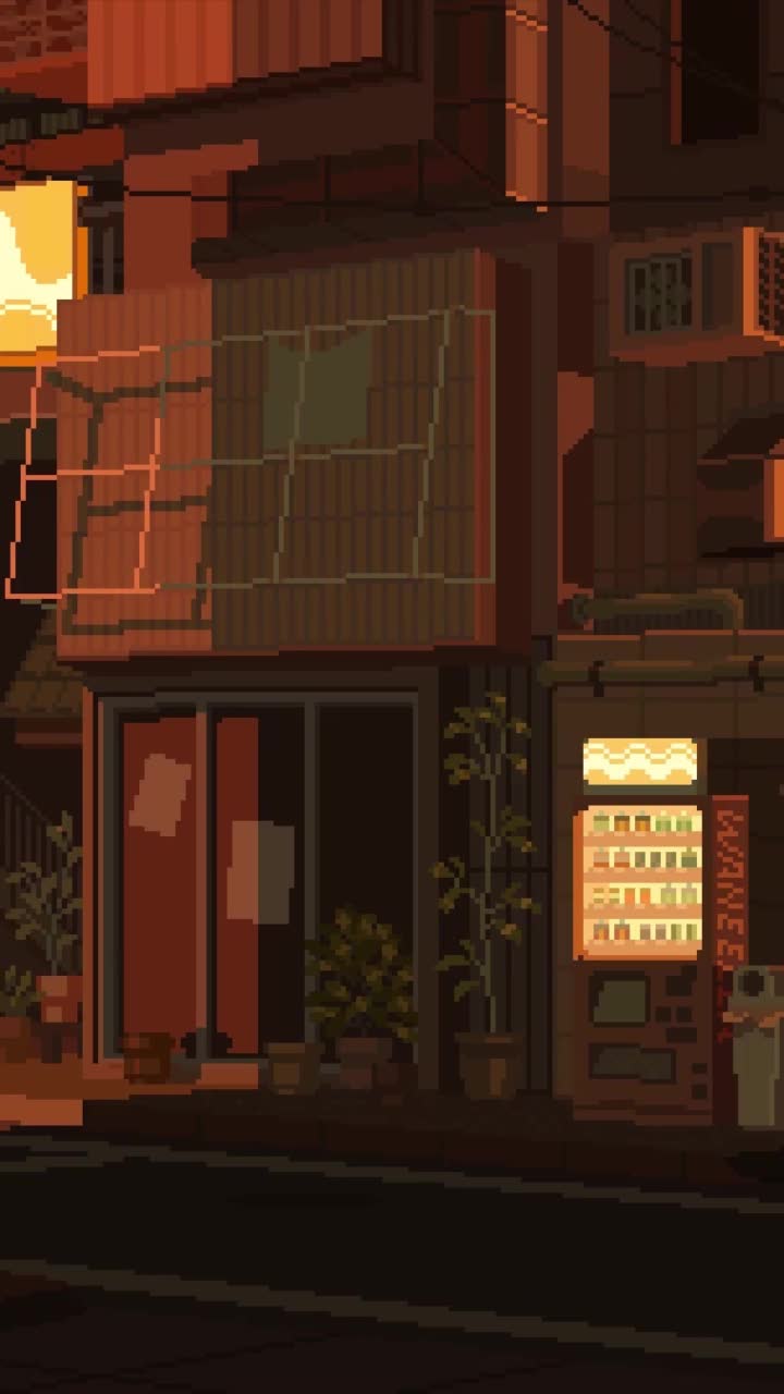 iPhone and Android Quiet Town Live Phone Wallpaper