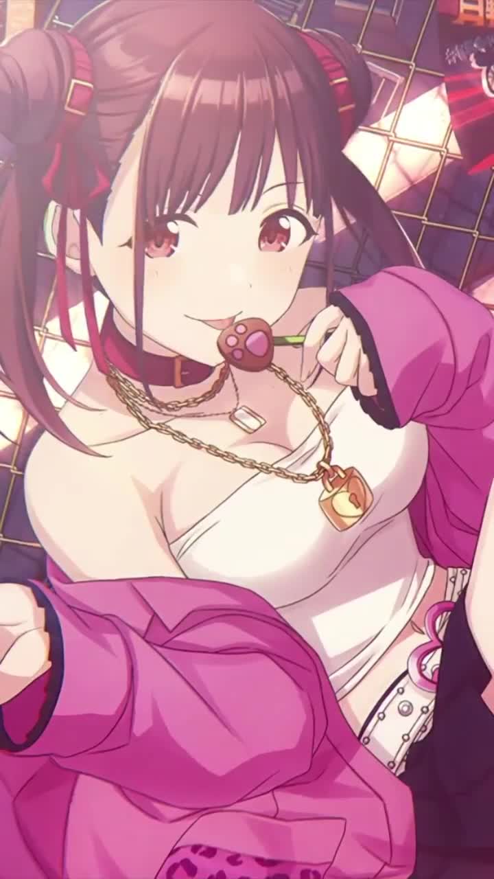 iPhone  Android Sonoda Chiyoko The Idolmster Shiny Colors Free Phone Live Wallpaper