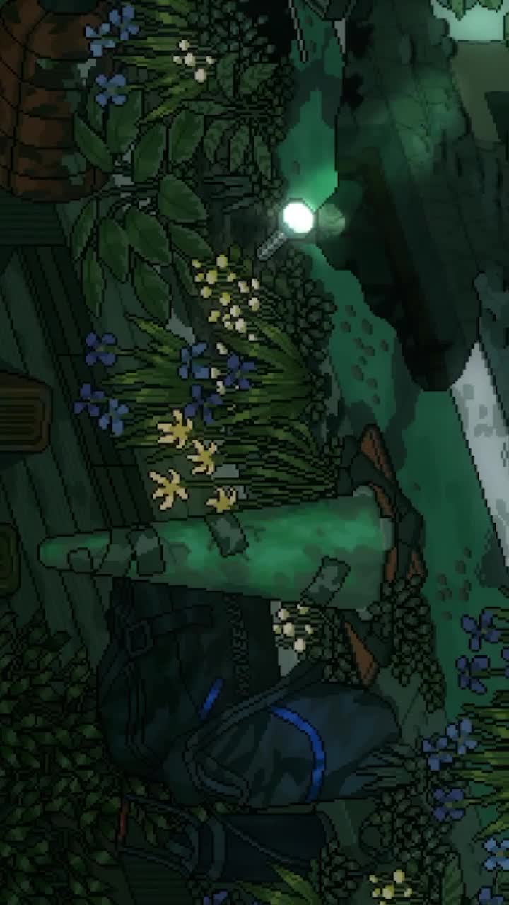 iPhone And Android Small Garden At Night Pixel Phone Live Wallpaper