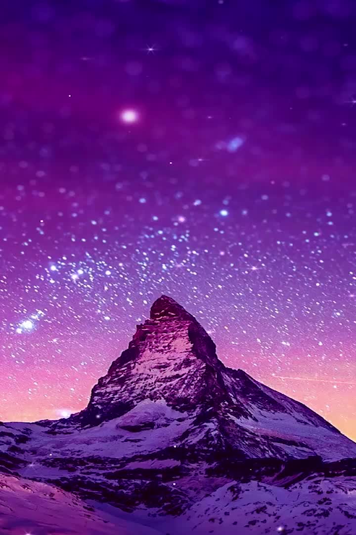 Iphone And Android Winter Mountain Phone Live Wallpaper