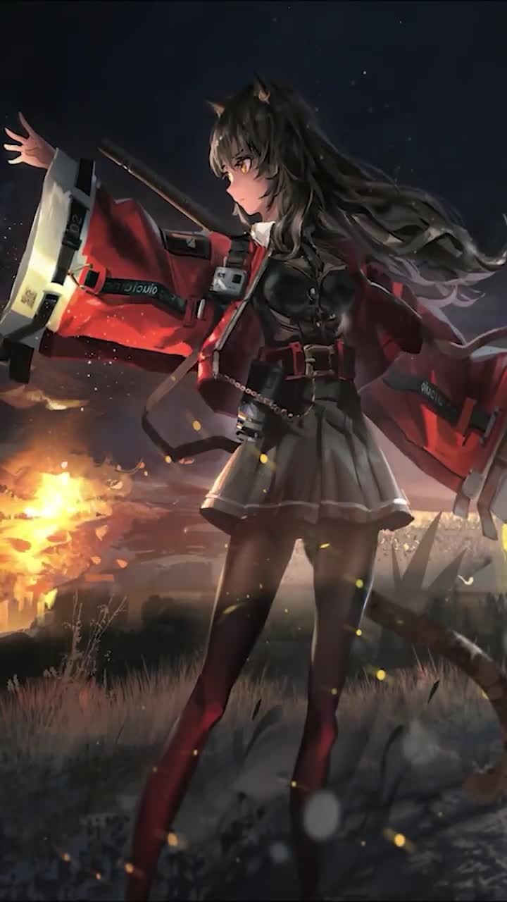 iPhone  Android Catgirl Summoner Fantasy Phone Live Wallpaper