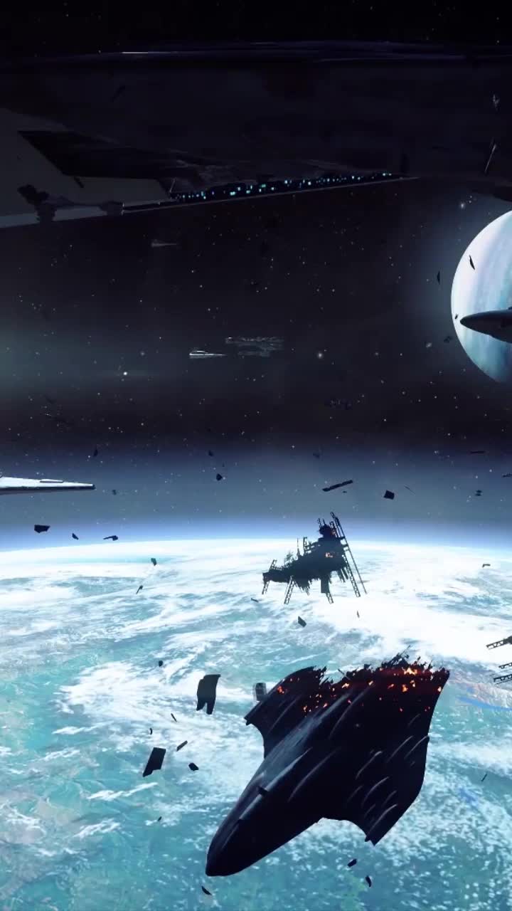 Live Phone Battle In Outer Space Wallpaper To iPhone And Android