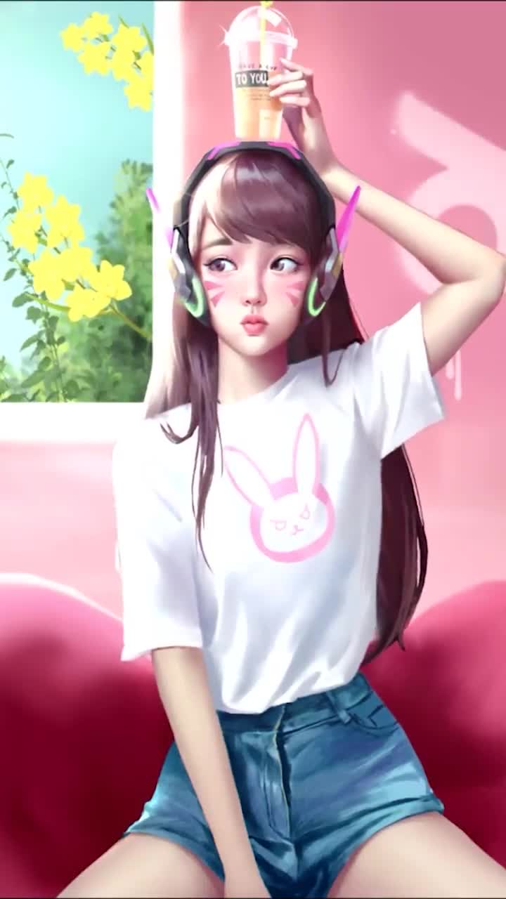 iPhone  Android Ice Coffee Dva Free Phone Live Wallpaper