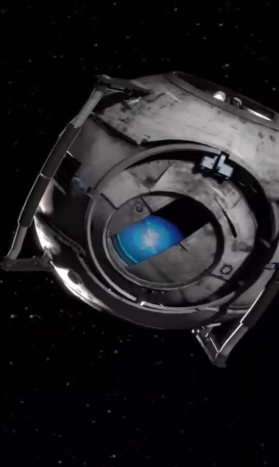 Portal 2 Space Iphone Wallpaper