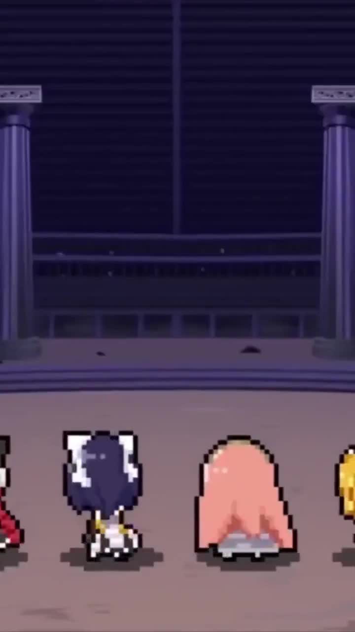 iPhone and Android Overlord Pleiades 8bits Dance Live Phone Wallpaper