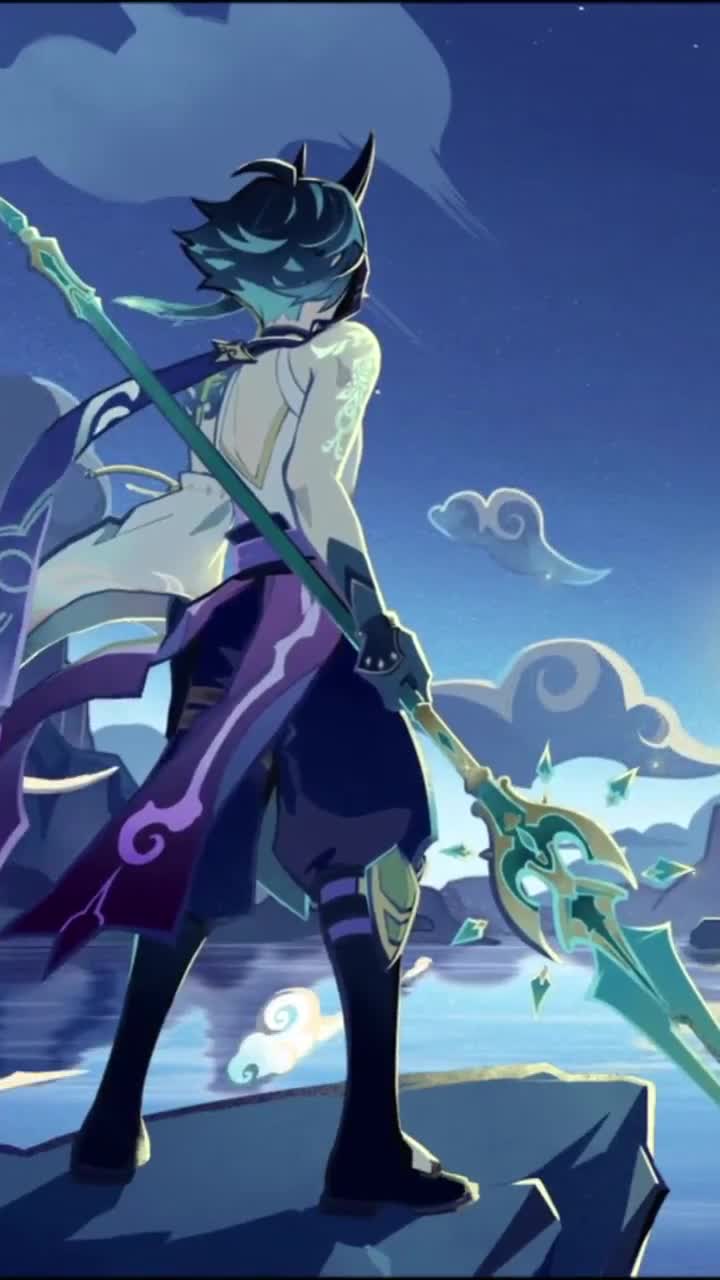 Android  iOS iphone Mobile Xiao Genshin Impact Free Live Wallpaper