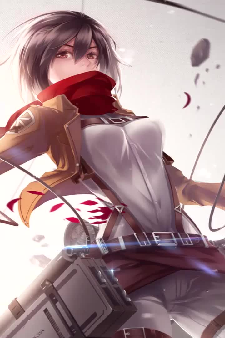 Mikasa Ackerman Attack On Titan Wallpaper of Anime