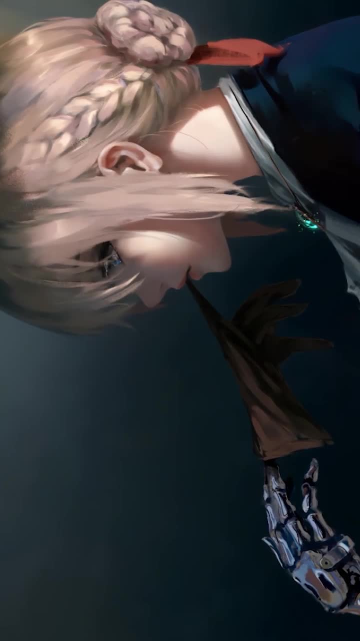 iPhone And Android Violet Evergarden Steel Hand Phone Live Wallpaper