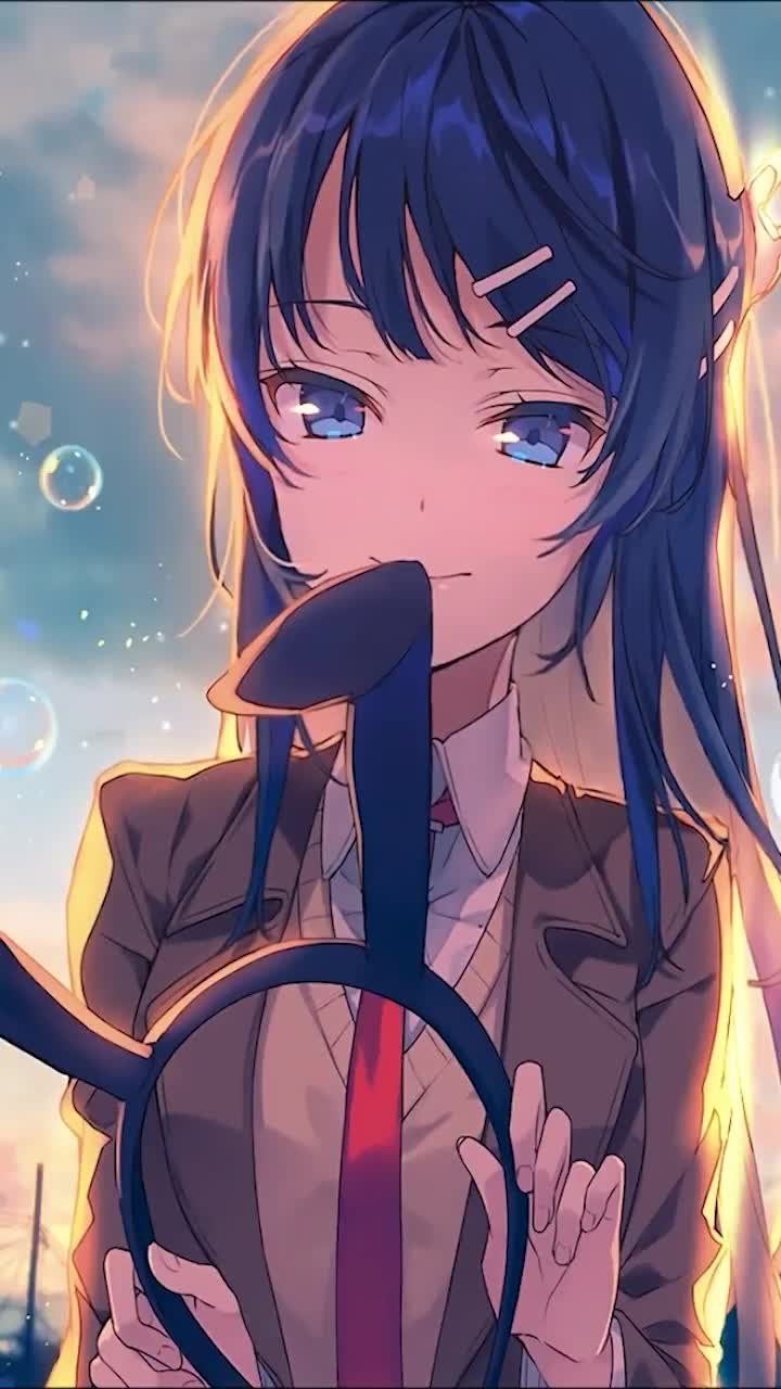 iPhone and Android Mai Sakurajima In The Sunlight Seishun Buta Yarou Wa Bunny Girl Senpai No Yume Wo Minai Wallpaper