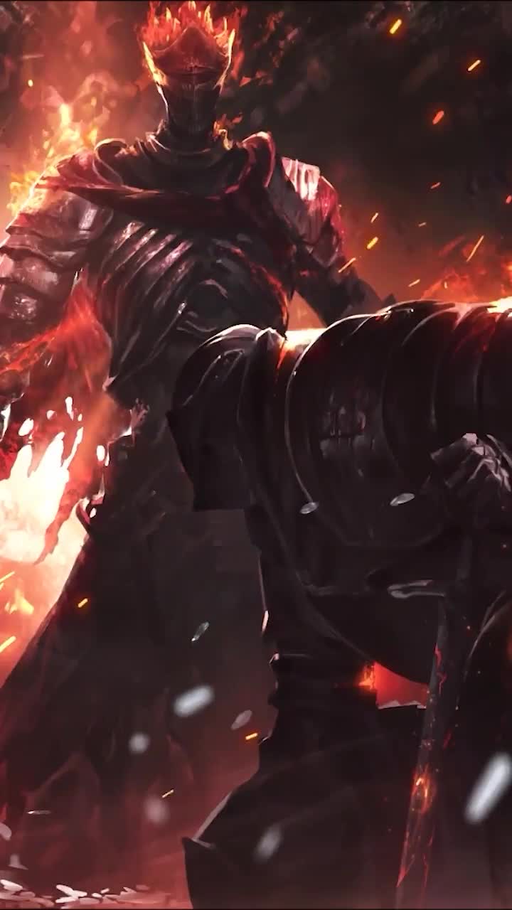 iPhone and Android Dark Souls 3 Fire Phone Live Wallpaper