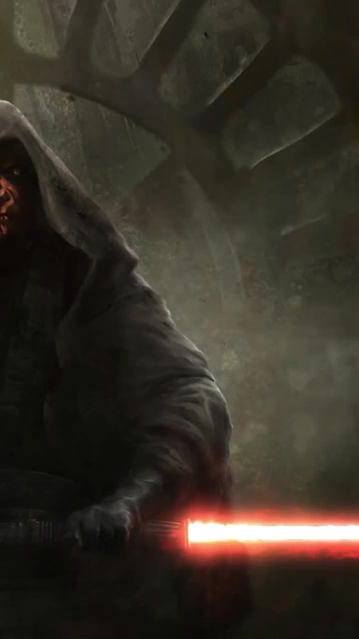 Android  iOS iphone Mobile Darth Maul Star Wars Battlefront Free Live Wallpaper